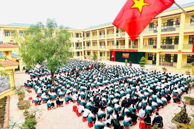 Phối hợp tuyên truyền pháp luật cho học sinh giữa Công an xã Nam Lý và Trường THCS Tiến Thắng